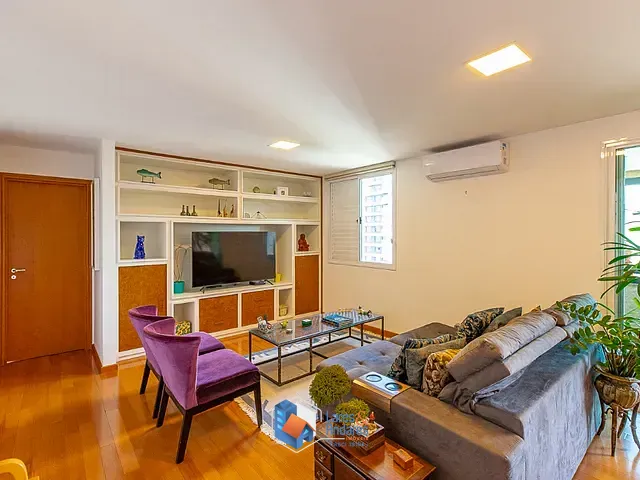 Apartamento com 125m² 3 quartos e 4 banheiros, à venda, no bairro Brooklin em São Paulo
