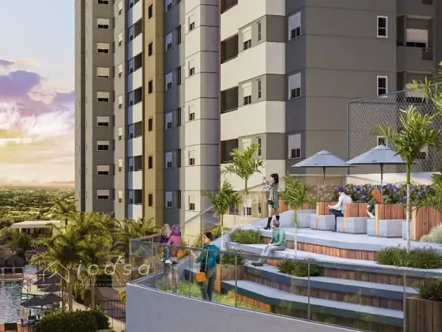 Apartamento com 74m² 3 quartos e 2 banheiros, à venda, no bairro Vila Industrial em São José dos Campos