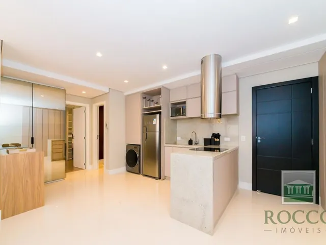 Apartamento 1 quarto e 2 banheiros, para alugar, no bairro São Francisco em Curitiba