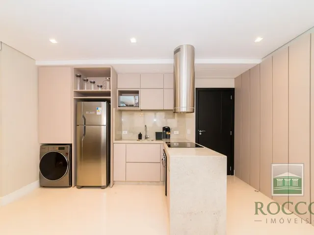 Apartamento 1 quarto e 2 banheiros, para alugar, no bairro São Francisco em Curitiba