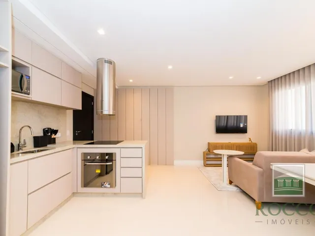 Apartamento 1 quarto e 2 banheiros, para alugar, no bairro São Francisco em Curitiba