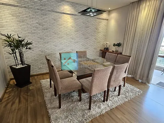 Apartamento com 120m² 3 quartos e 2 banheiros, à venda, no bairro Jardim das Industrias em São José dos Campos