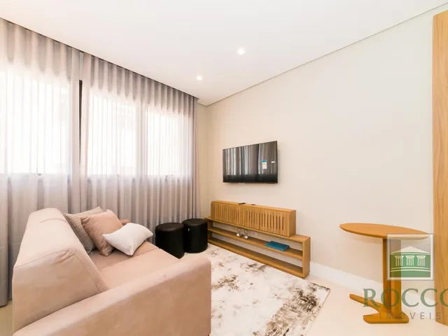 Apartamento 1 quarto e 2 banheiros, para alugar, no bairro São Francisco em Curitiba