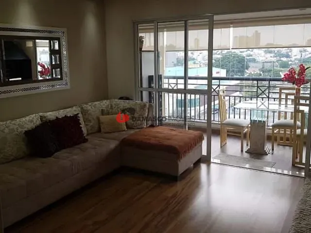 Apartamento com 135m² 4 quartos e 4 banheiros, para alugar, no bairro Jardim em Santo André