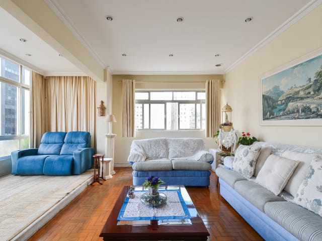Foto do Apartamento - Apartamento para venda em Santa Cecília com 3 quartos , 145m² | Lares e Andares Imóveis