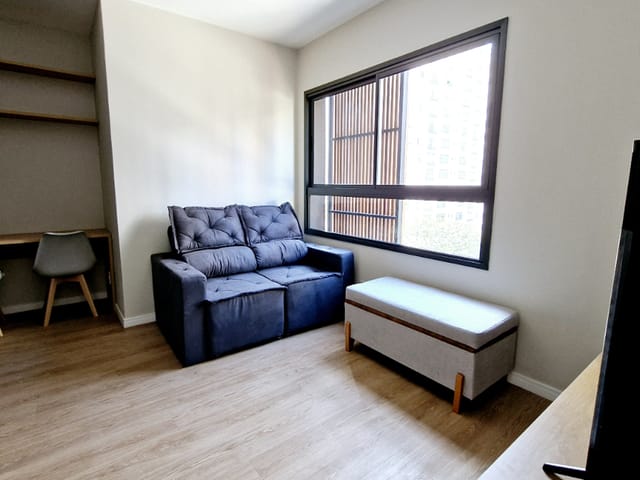 Foto do Apartamento - Apartamento tipo para venda em Brooklin com 1 quarto, 39m² | Lares e Andares Imóveis