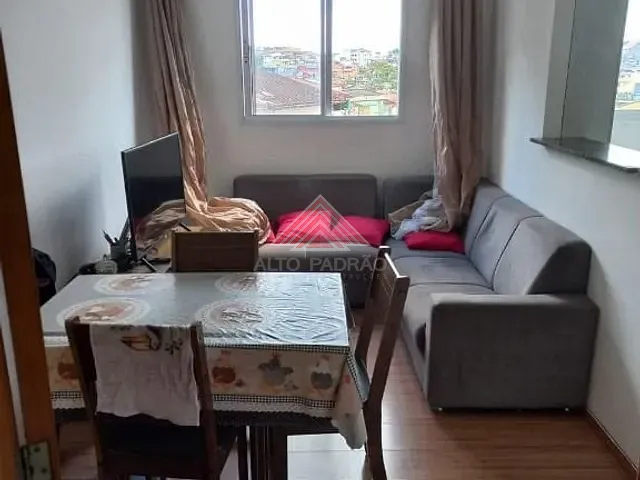 Apartamento com 42m² 2 quartos e 1 banheiro, à venda, no bairro Jardim Mauá em Mauá