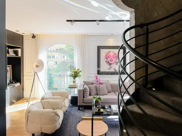 Apartamento 2 quartos e 3 banheiros, à venda, no bairro Jardim Paulista em São Paulo