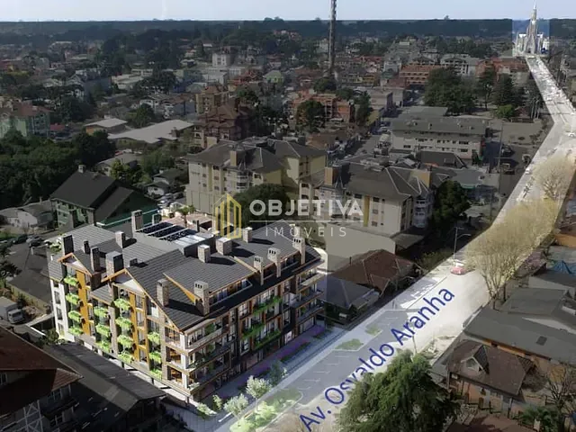 Apartamento 1 quarto e 1 banheiro, à venda, no bairro Centro em Canela