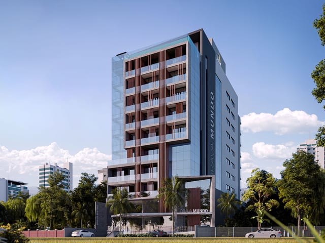 Apartamento 1 quarto e 1 banheiro, à venda, no bairro Praia Brava em Itajaí