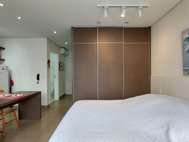 Foto do Apartamento - Apartamento tipo para venda em Brooklin com 1 quarto, sendo 1 suíte, 37m² | Lares e Andares Imóveis