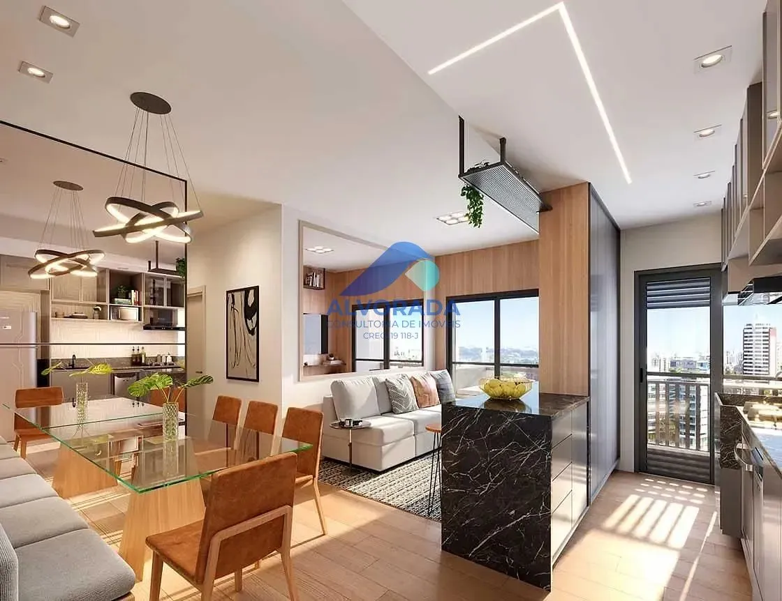 Apartamento, 2 quartos, 58 m² - Foto 1