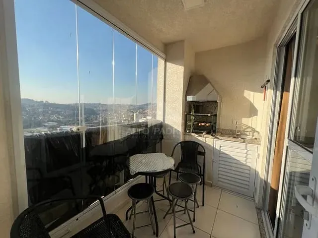 Apartamento 3 quartos e 2 banheiros, à venda, no bairro Vila Guarani em Mauá