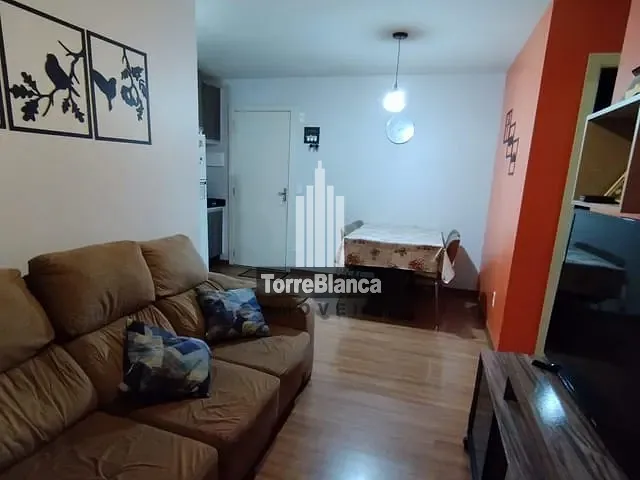 Apartamento 2 quartos e 1 banheiro, à venda, no bairro Uvaranas em Ponta Grossa