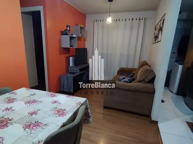 Apartamento 2 quartos e 1 banheiro, à venda, no bairro Uvaranas em Ponta Grossa
