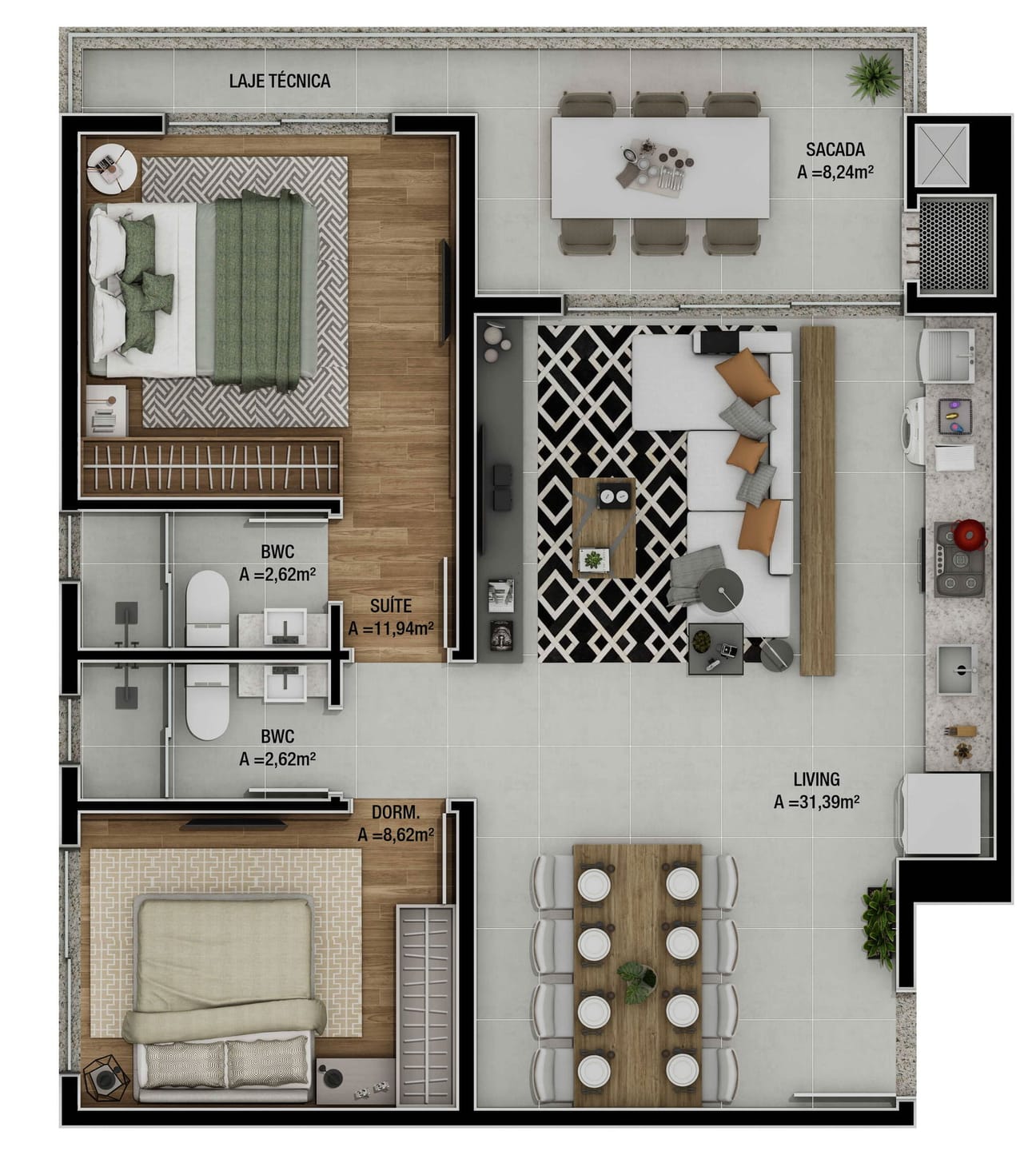 Apartamento, 2 quartos, 76 m² - Foto 25