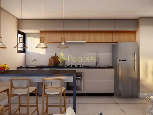 Apartamento com 69m² 2 quartos e 1 banheiro, à venda, no bairro Itaguá em Ubatuba