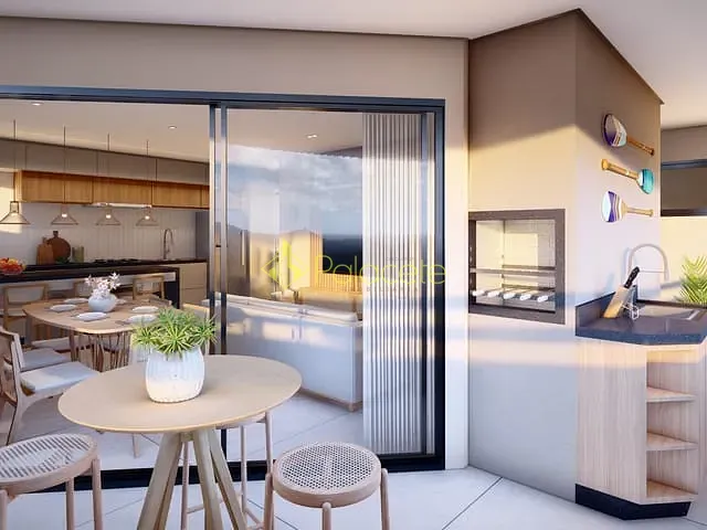 Apartamento com 69m² 2 quartos e 1 banheiro, à venda, no bairro Itaguá em Ubatuba
