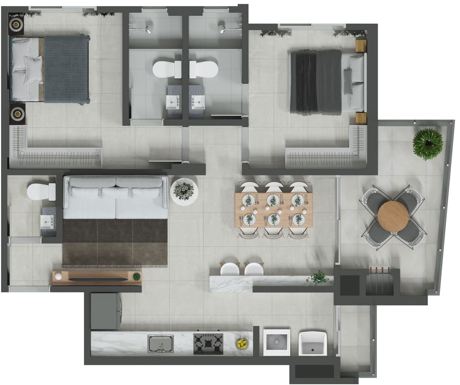 Apartamento à venda com 2 quartos, 81m² - Foto 37