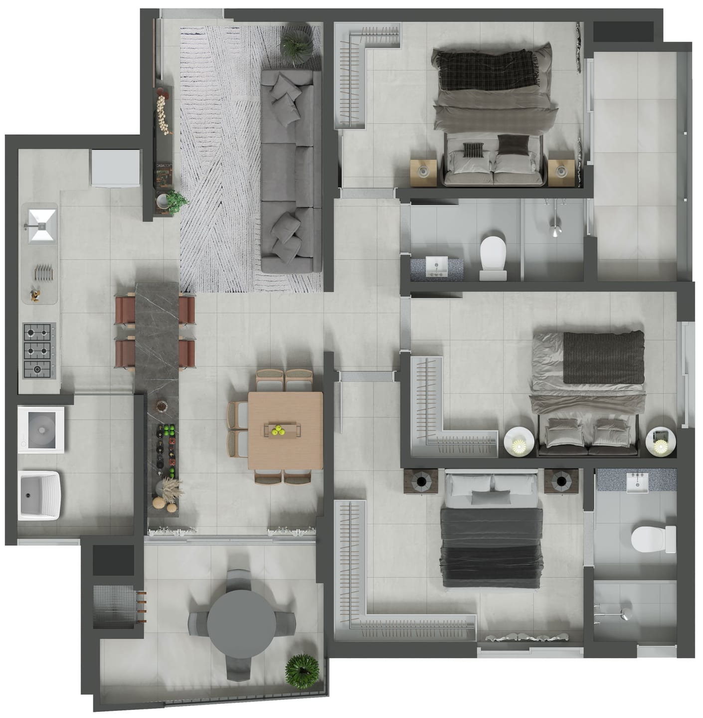 Apartamento à venda com 2 quartos, 81m² - Foto 38