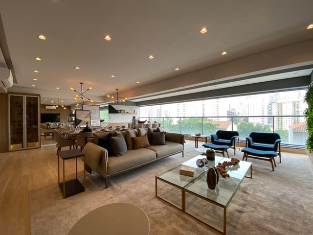Foto do Apartamento - Apartamento à venda, 3 vagas e 3 suites ,Vila Romana, São Paulo, SP | Vista Livre