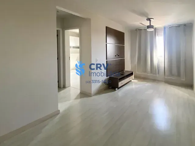 Apartamento com 50m² 2 quartos e 1 banheiro, para alugar, no bairro Ouro Verde em Londrina