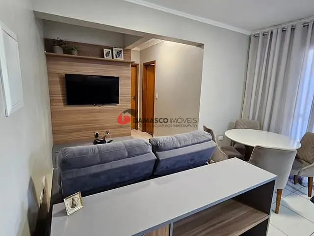 Apartamento 2 quartos e 2 banheiros, à venda, no bairro Jardim em Santo André
