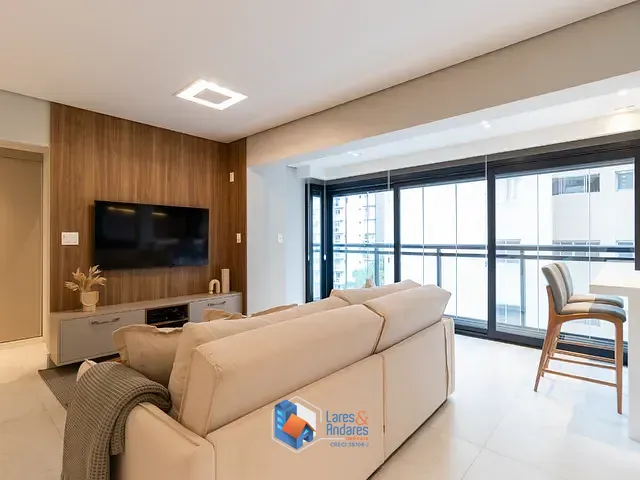 Apartamento com 140m² 1 quarto e 2 banheiros, à venda, no bairro Indianópolis em São Paulo