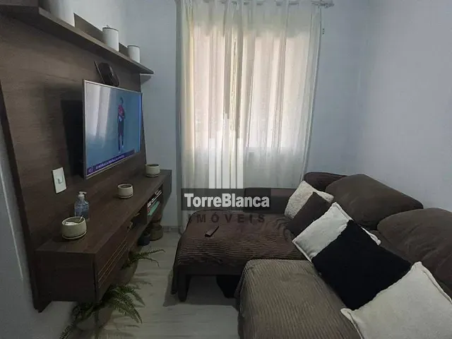 Apartamento com 57m² 2 quartos e 1 banheiro, à venda, no bairro Estrela em Ponta Grossa
