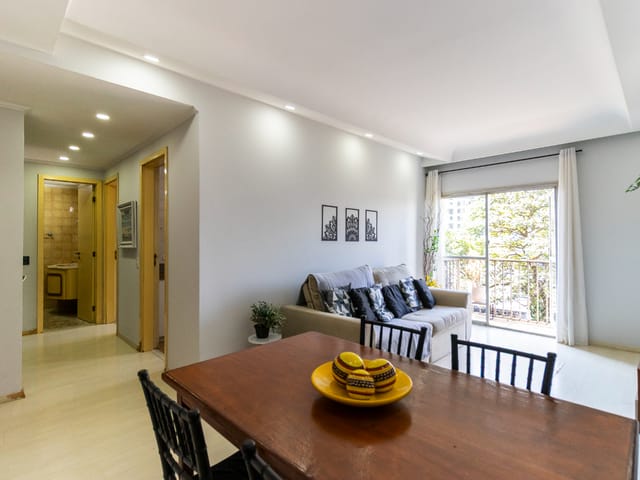 Foto do Apartamento - Apartamento para venda em Vila Olímpia com 1 quarto , 55m² | Lares e Andares Imóveis