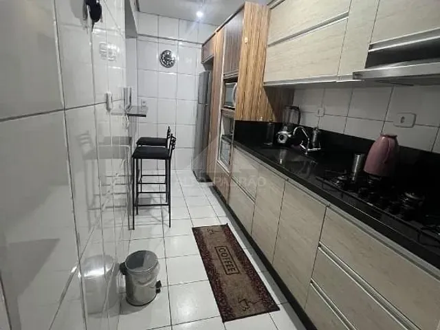 Apartamento com 63m² 2 quartos e 1 banheiro, à venda, no bairro Jardim Zaira em Mauá