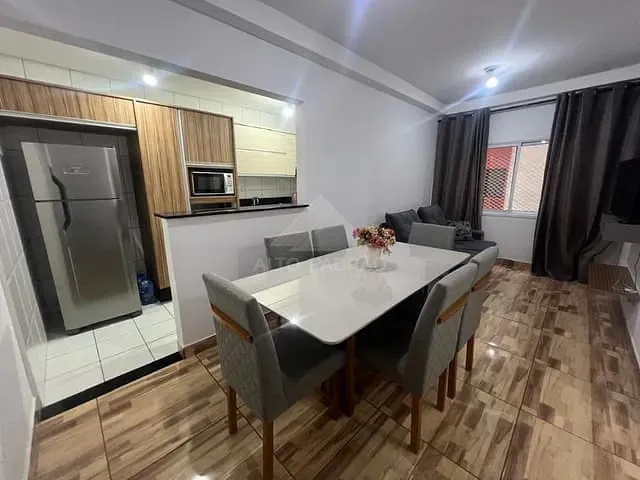 Apartamento com 63m² 2 quartos e 1 banheiro, à venda, no bairro Jardim Zaira em Mauá