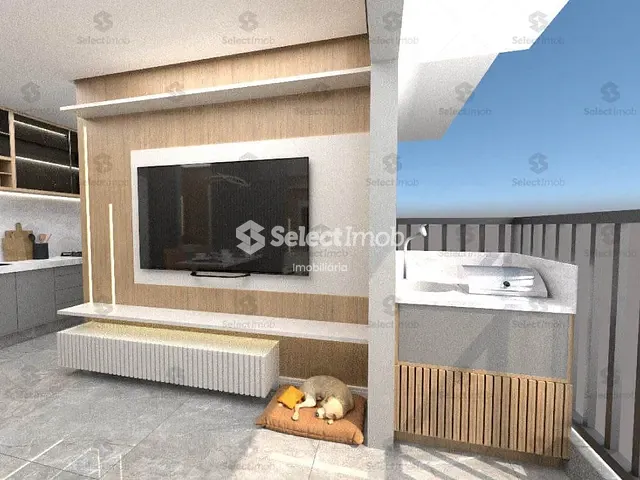 Apartamento com 36m² 2 quartos e 1 banheiro, à venda, no bairro Vila Curuçá em Santo André