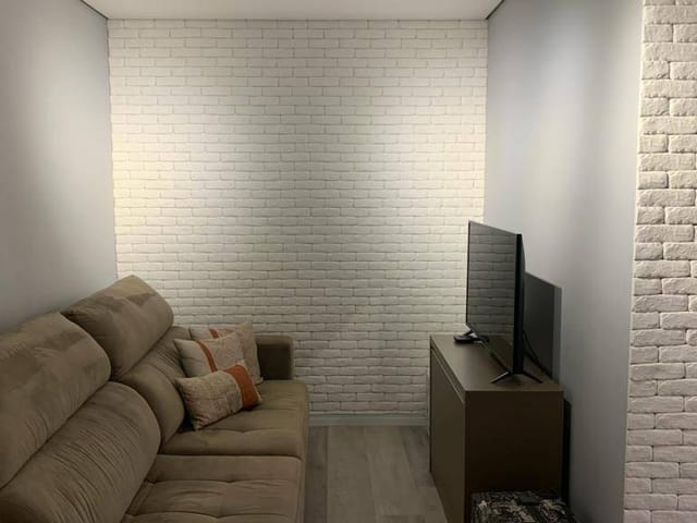 Foto do Apartamento - Apartamento com 2 dormitórios (1 suíte) à venda, TÉRREO, Sol da Manhã, 74m² - Condomínio Villagio Piemonte, Medeiros, Jundiaí, SP | Copette Imóveis