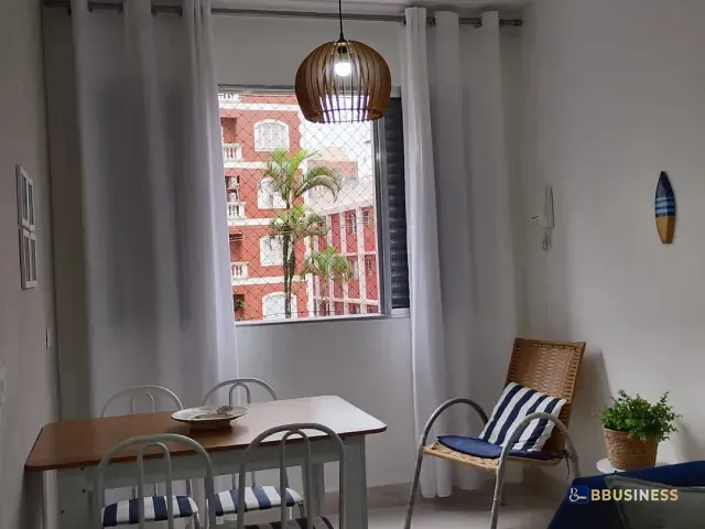 Apartamento 1 quarto e 1 banheiro, à venda, no bairro Tupi em Praia Grande