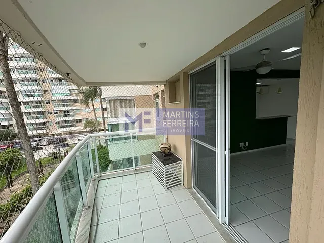 Apartamento com 64m² 2 quartos e 2 banheiros, à venda, no bairro RECREIO DOS BANDEIRANTES em Rio de Janeiro