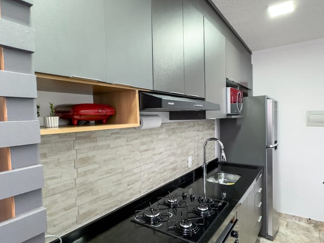 Foto do Apartamento - Apartamento tipo para venda em Loteamento City Jaragua com 2 quartos, 38m² | Lares e Andares Imóveis