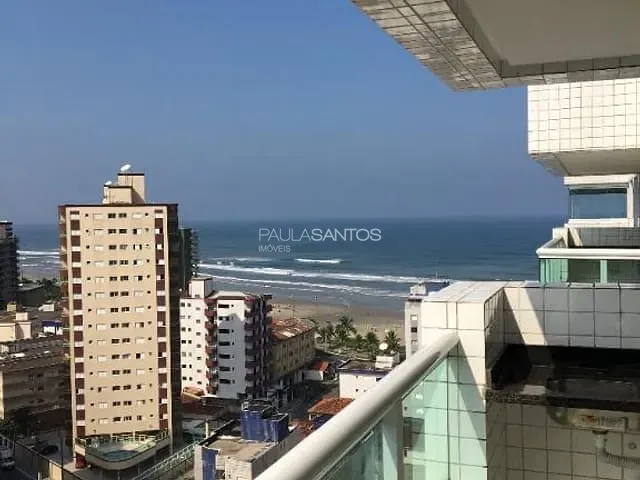 Apartamento com 80m² 2 quartos e 2 banheiros, à venda, no bairro Caiçara em Praia Grande
