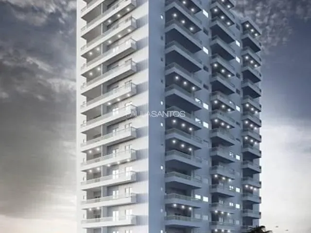Apartamento com 80m² 2 quartos e 2 banheiros, à venda, no bairro Caiçara em Praia Grande