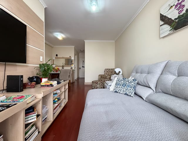 Foto do Apartamento - Apartamento tipo para venda em Tamboré com 3 quartos, sendo 1 suíte, 77m² | Lares e Andares Imóveis