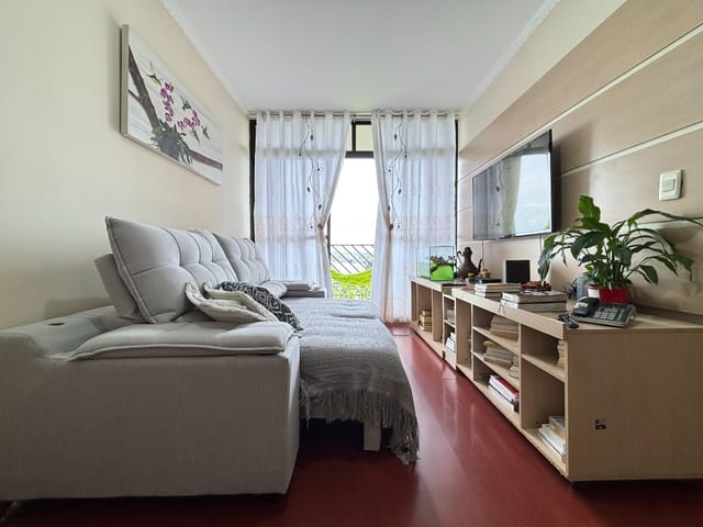 Foto do Apartamento - Apartamento tipo para venda em Tamboré com 3 quartos, sendo 1 suíte, 77m² | Lares e Andares Imóveis
