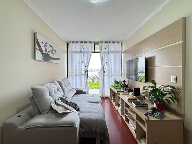 Foto do Apartamento - Apartamento tipo para venda em Tamboré com 3 quartos, sendo 1 suíte, 77m² | Lares e Andares Imóveis