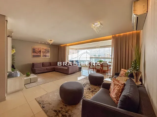 Apartamento com 160m² 4 quartos e 5 banheiros, à venda, no bairro Jardim Goiás em Goiânia