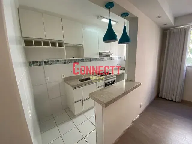 Apartamento 2 quartos e 1 banheiro, à venda, no bairro Reserva Sul Condomínio Resort em Ribeirão Preto
