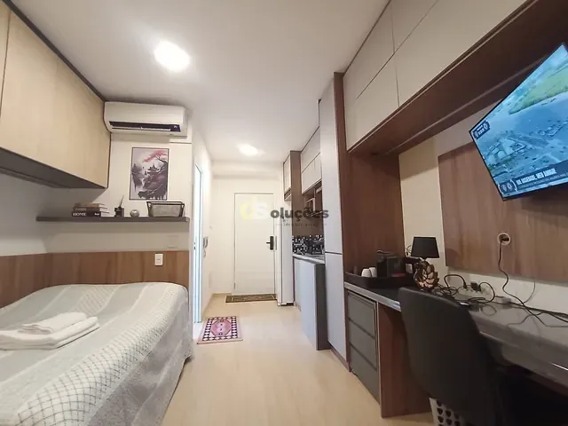 Apartamento 1 quarto e 1 banheiro, à venda ou para alugar, no bairro Pinheiros em São Paulo