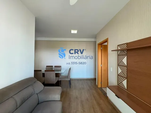 Apartamento com 69m² 3 quartos e 2 banheiros, para alugar, no bairro Santa Rosa em Londrina