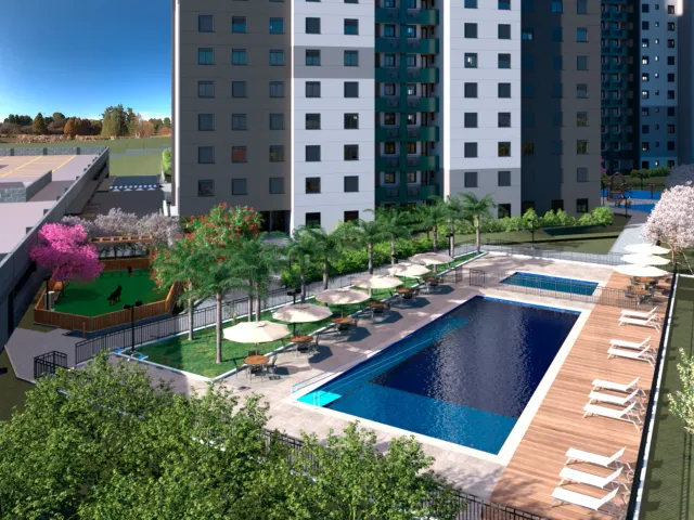 Foto do Apartamento - PRONTOS SANTA ANGELA - Apartamento com 2 dorimtórios (1 suíte) à venda, 69,82m² - Condomínio Altos da Avenida - Jardim do Lago, Jundiaí, SP | Copette Imóveis