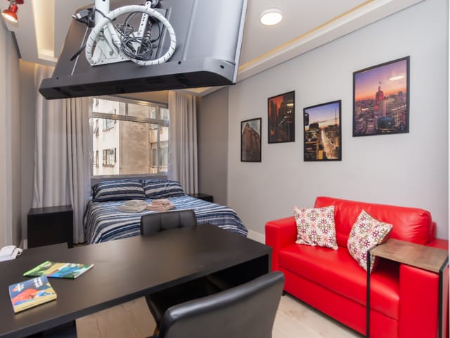 Foto do Apartamento - Apartamento para venda em República com 1 quarto , 34m² | Lares e Andares Imóveis