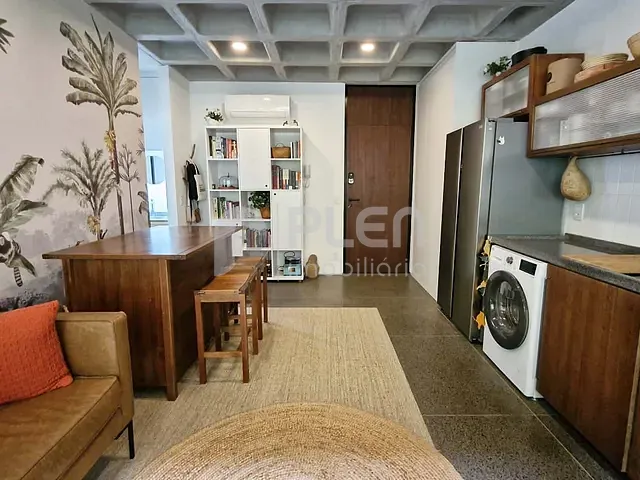 Apartamento 1 quarto e 1 banheiro, à venda, no bairro Brooklin Paulista em São Paulo
