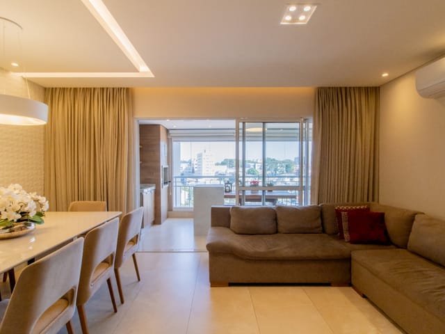 Foto do Apartamento - Apartamento tipo para venda em Jardim Santa Mena com 3 quartos, sendo 3 suítes, 116m² | Lares e Andares Imóveis